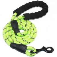 Heavy Duty Black Adjustable Dog Collar and Leash Accesorios de Perros